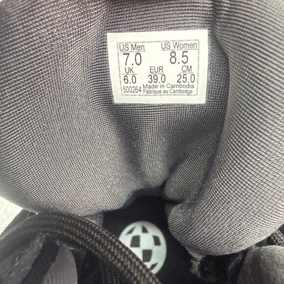 Vans MTE Crestline Boots Women's 8.5 Men's 7 HydroGuard Black Shoes Waterproof - Picture 7 of 7